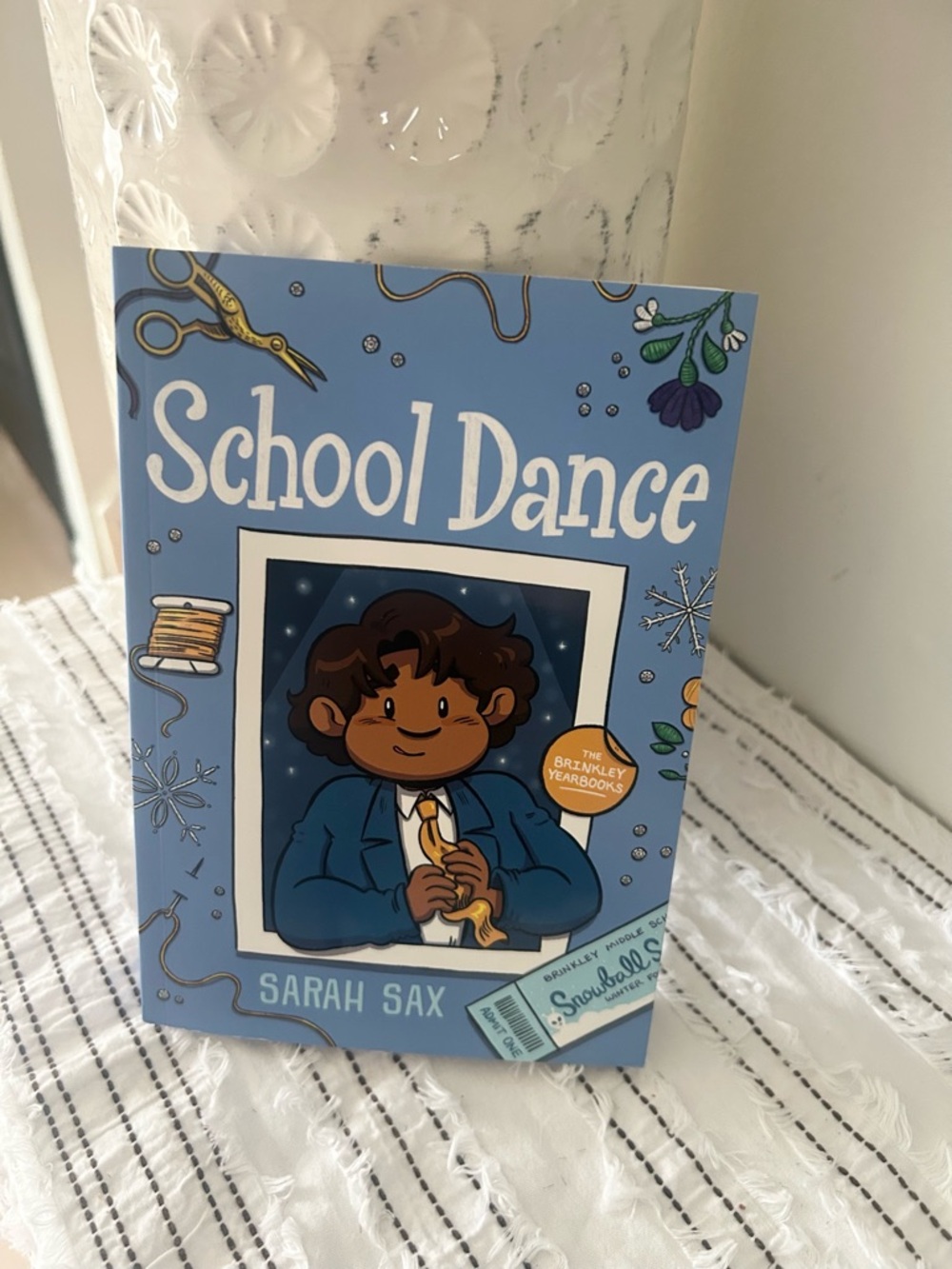 School Dance Graphic Novel by Sarah Sax 2025 Middle Grade Paperback